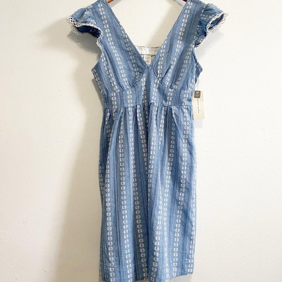 NWT Peyton & Parker Womens Short
Sleeve Flutter Sleeve A-Line Dress - Picture 2 of 6